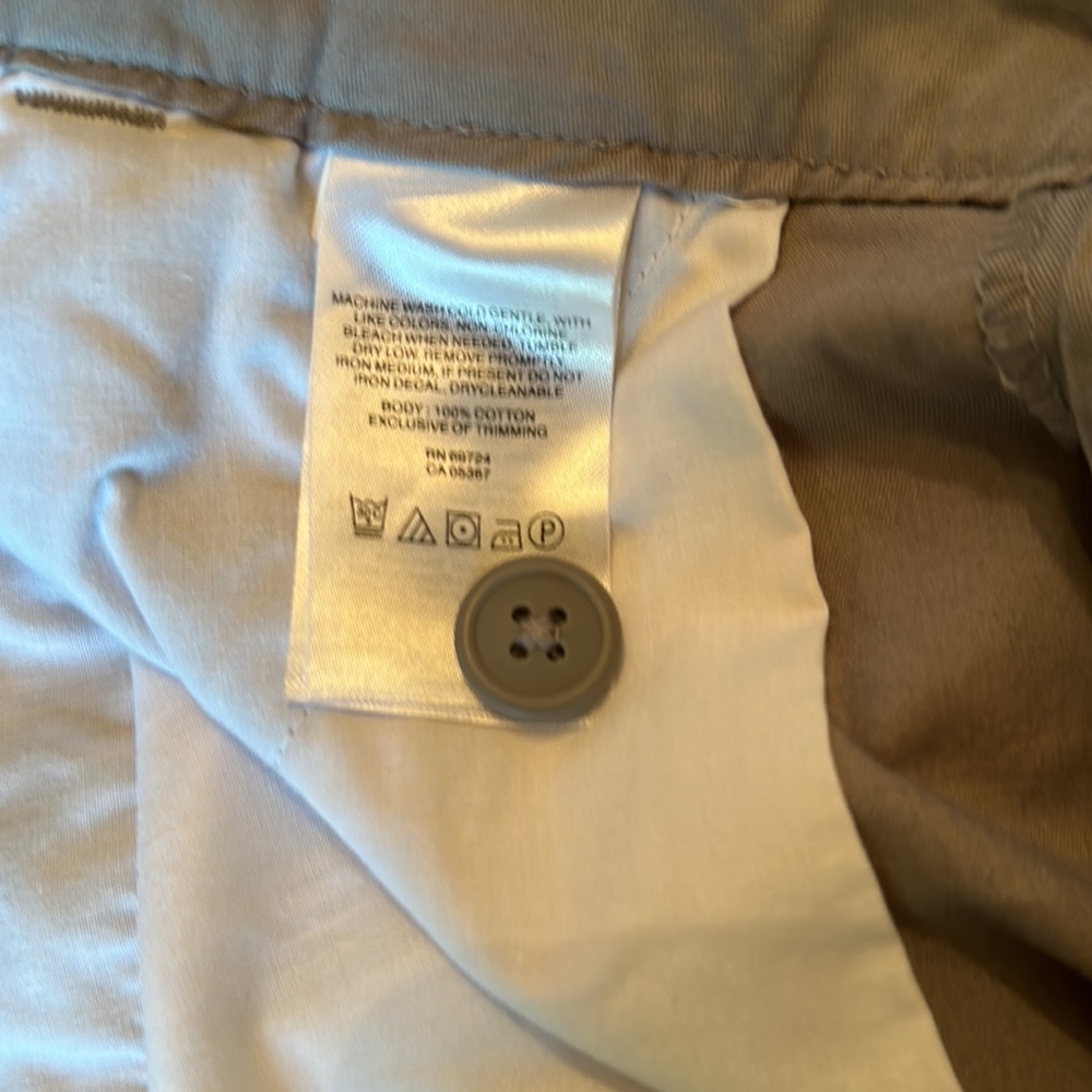 Columbia Cotton Khaki Shorts Size 8 - Picture 9 of 10